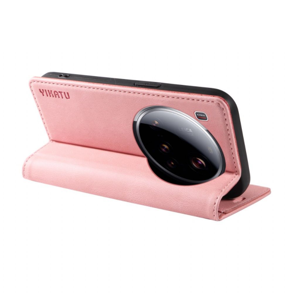 Folio-hoesje Voor Xiaomi 15 Ultra Vintage Stijl Ykatu