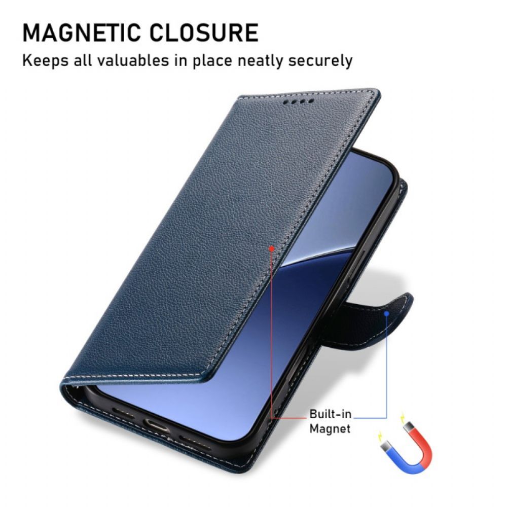 Folio-hoesje Xiaomi 15 Ultra Lederlook