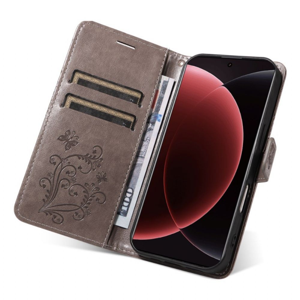 Folio-hoesje Xiaomi 15 Ultra Reuzenvlinders