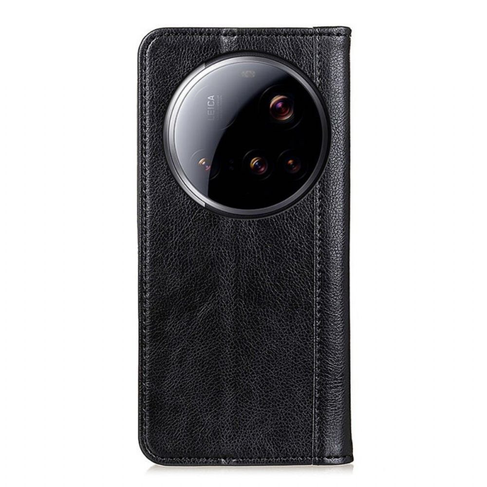 Folio-hoesje Xiaomi 15 Ultra Splitleer Bescherming Hoesje