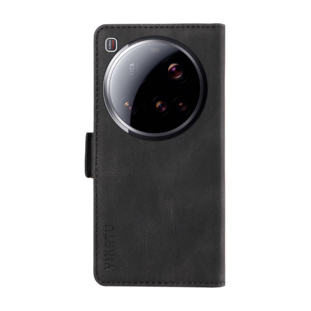 Folio-hoesje Xiaomi 15 Ultra Telefoonhoesje Ykatu Vintage Stijl