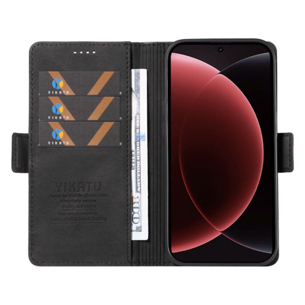 Folio-hoesje Xiaomi 15 Ultra Telefoonhoesje Ykatu Vintage Stijl