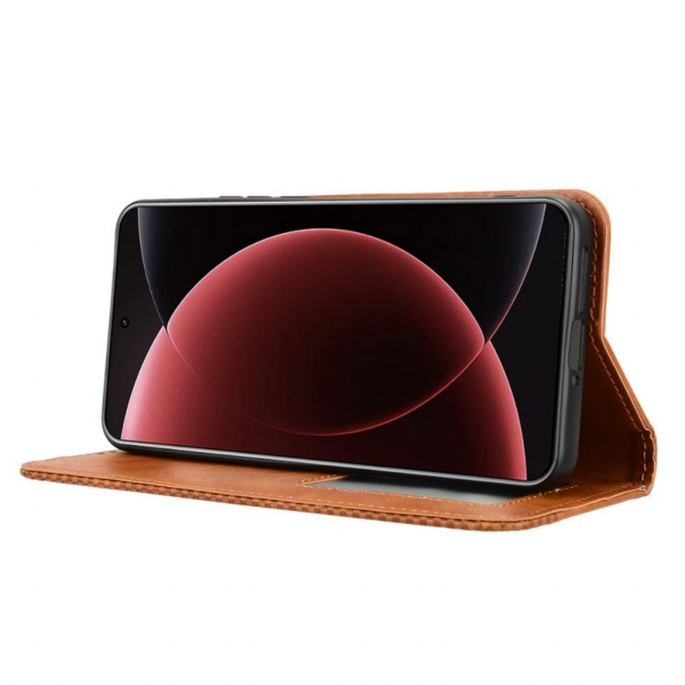 Folio-hoesje Xiaomi 15 Ultra Vintage Fries Bescherming Hoesje