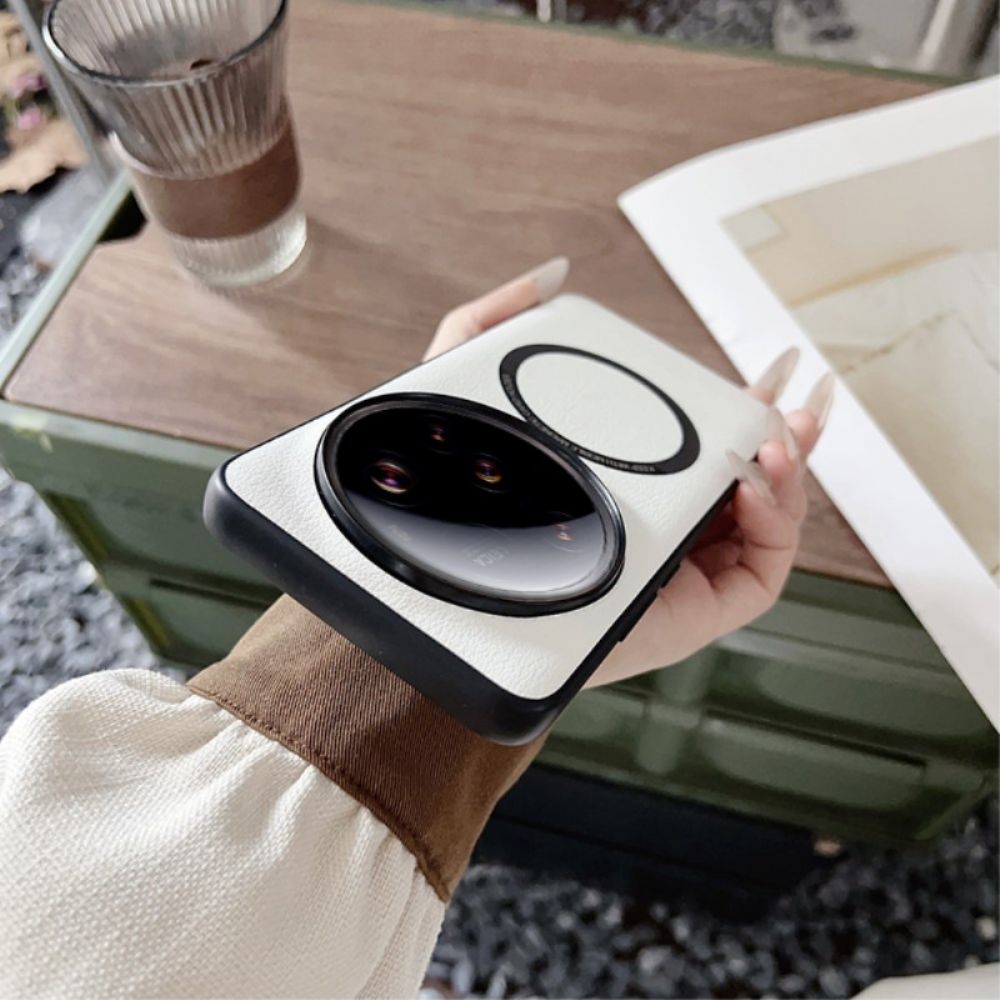 Hoesje Xiaomi 15 Ultra Compatibel Met Magsafe Leerlook