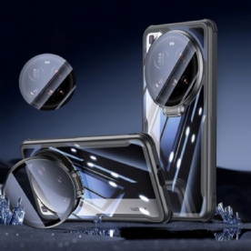 Hoesje Xiaomi 15 Ultra Glazen Afdekking En Standaard Bescherming Hoesje