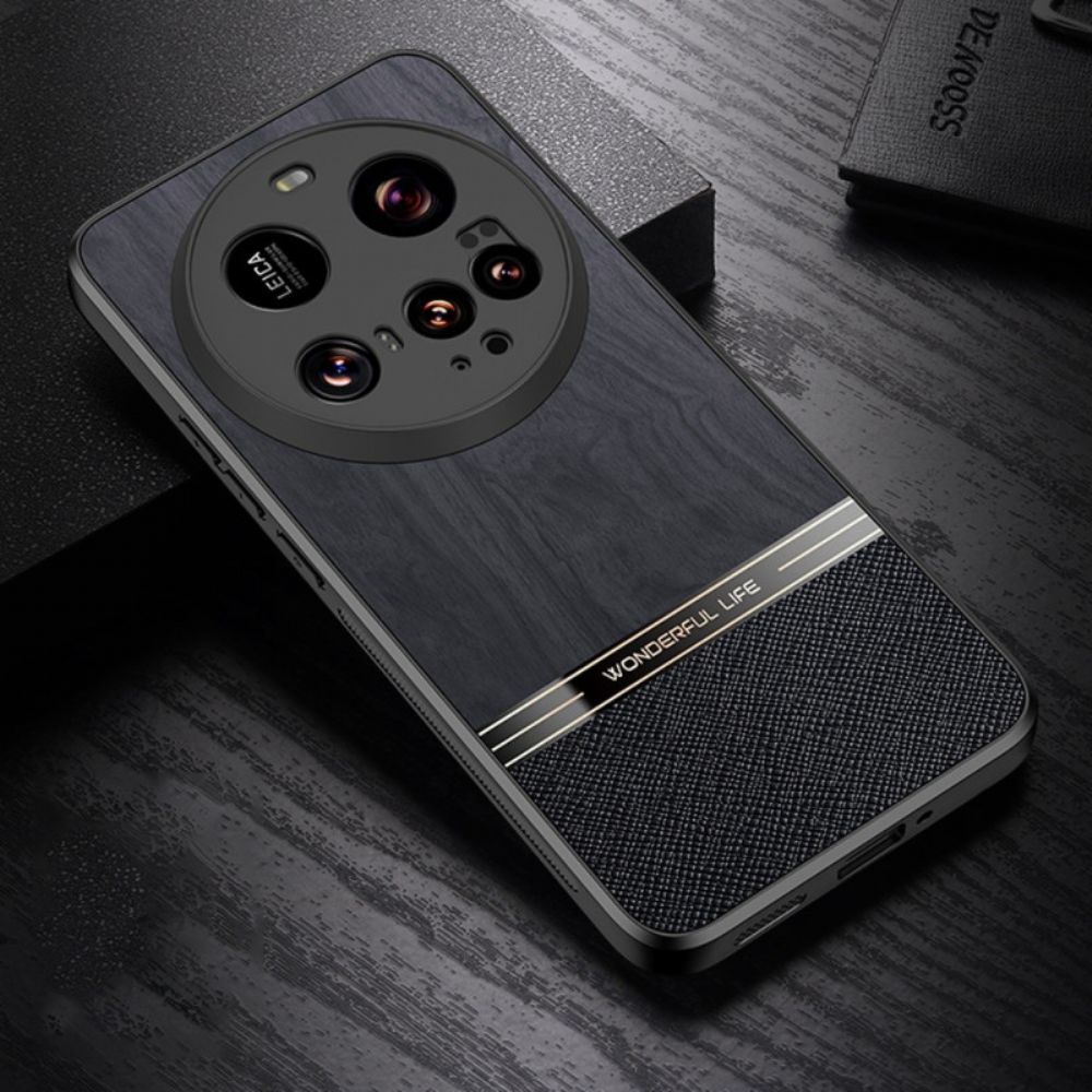 Hoesje Xiaomi 15 Ultra Houtstructuur