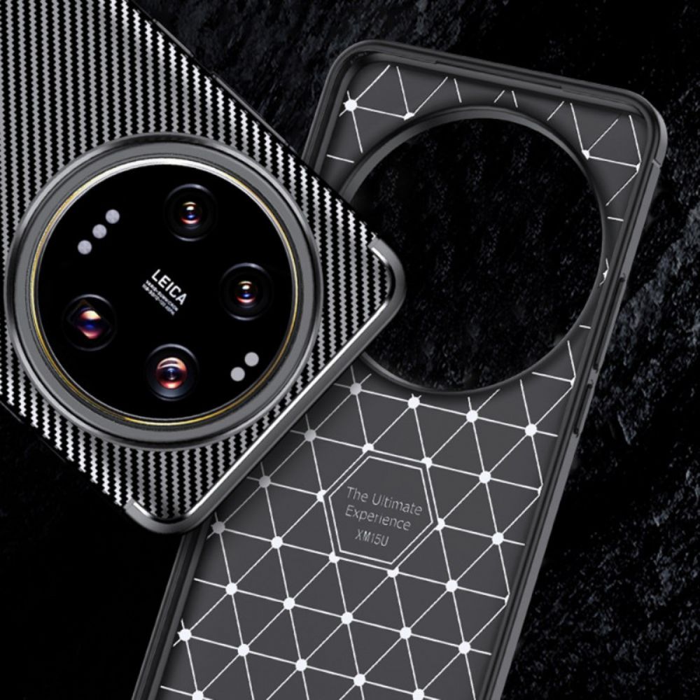 Hoesje Xiaomi 15 Ultra Koolstofvezel Textuur