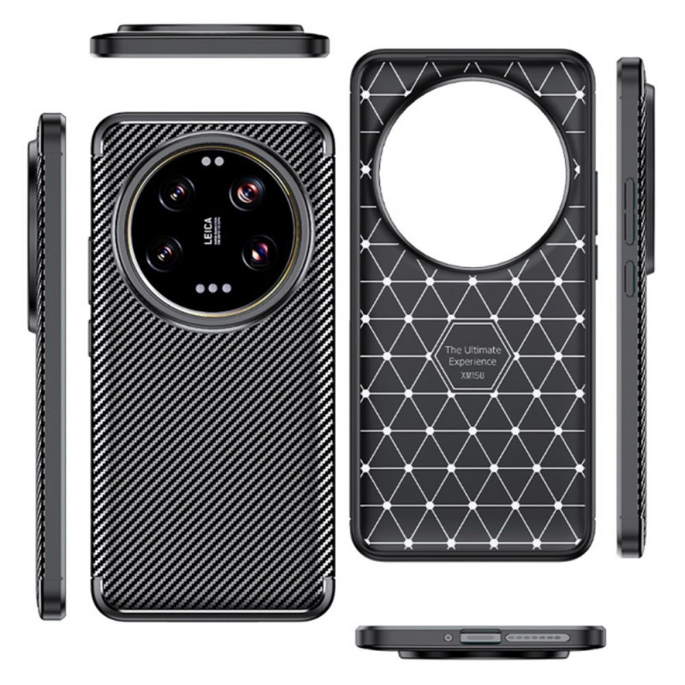 Hoesje Xiaomi 15 Ultra Koolstofvezel Textuur