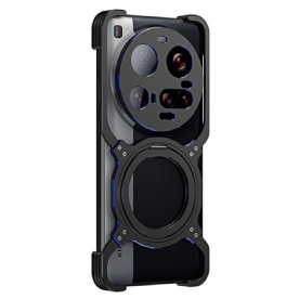 Hoesje Xiaomi 15 Ultra Magnetische Standaard En Bumper Bescherming Hoesje