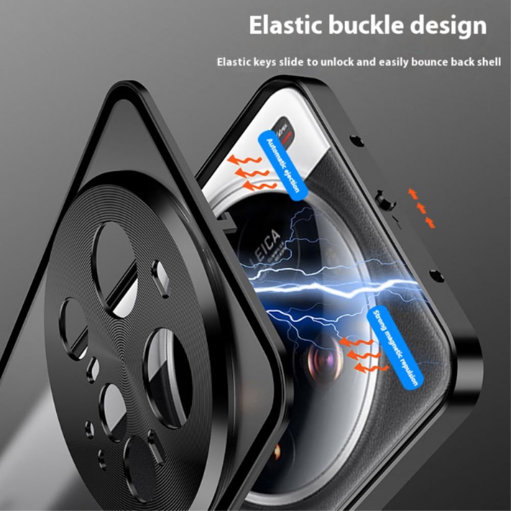 Hoesje Xiaomi 15 Ultra Pop-up Vergrendelingsmechanisme Bescherming Hoesje