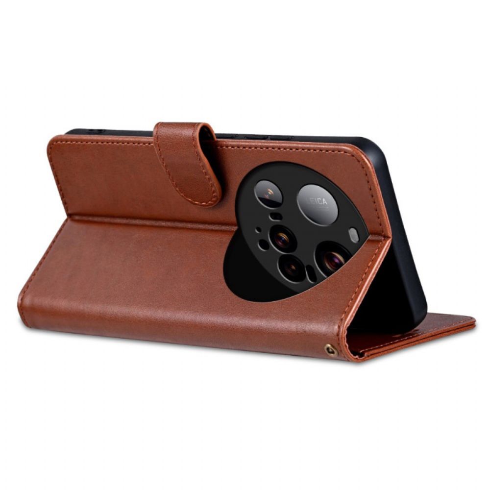 Leren Hoesje Voor Xiaomi 15 Ultra Azns