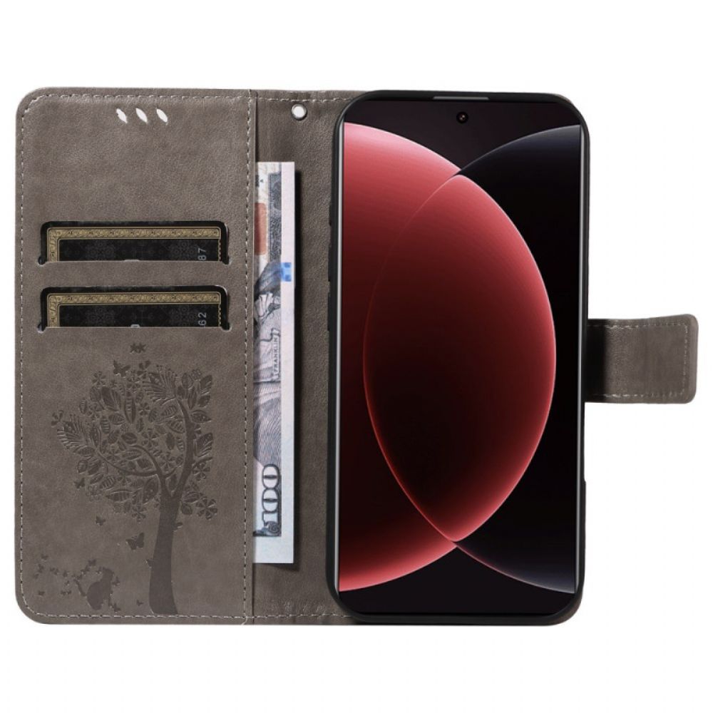 Leren Hoesje Voor Xiaomi 15 Ultra Krabpaal