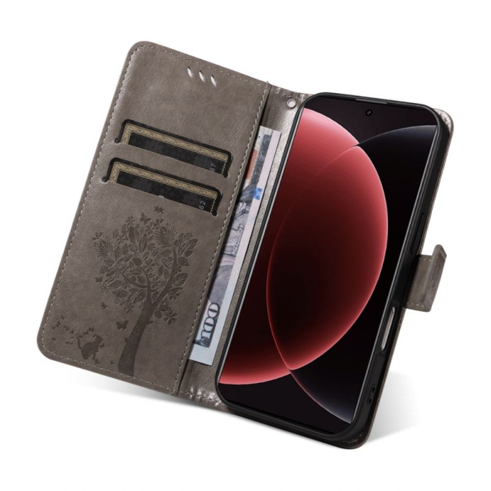 Leren Hoesje Voor Xiaomi 15 Ultra Krabpaal