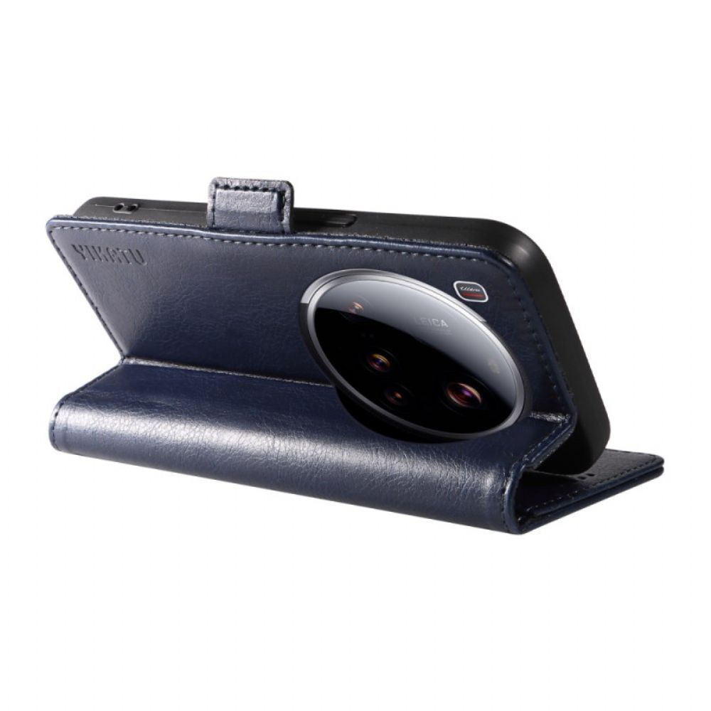 Leren Hoesje Voor Xiaomi 15 Ultra Ykatu Lychee Kunstleer