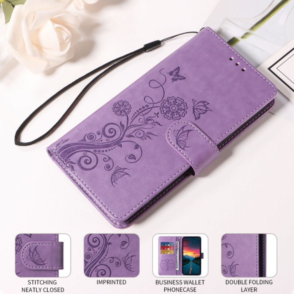 Leren Hoesje Xiaomi 15 Ultra Floralie Bescherming Hoesje