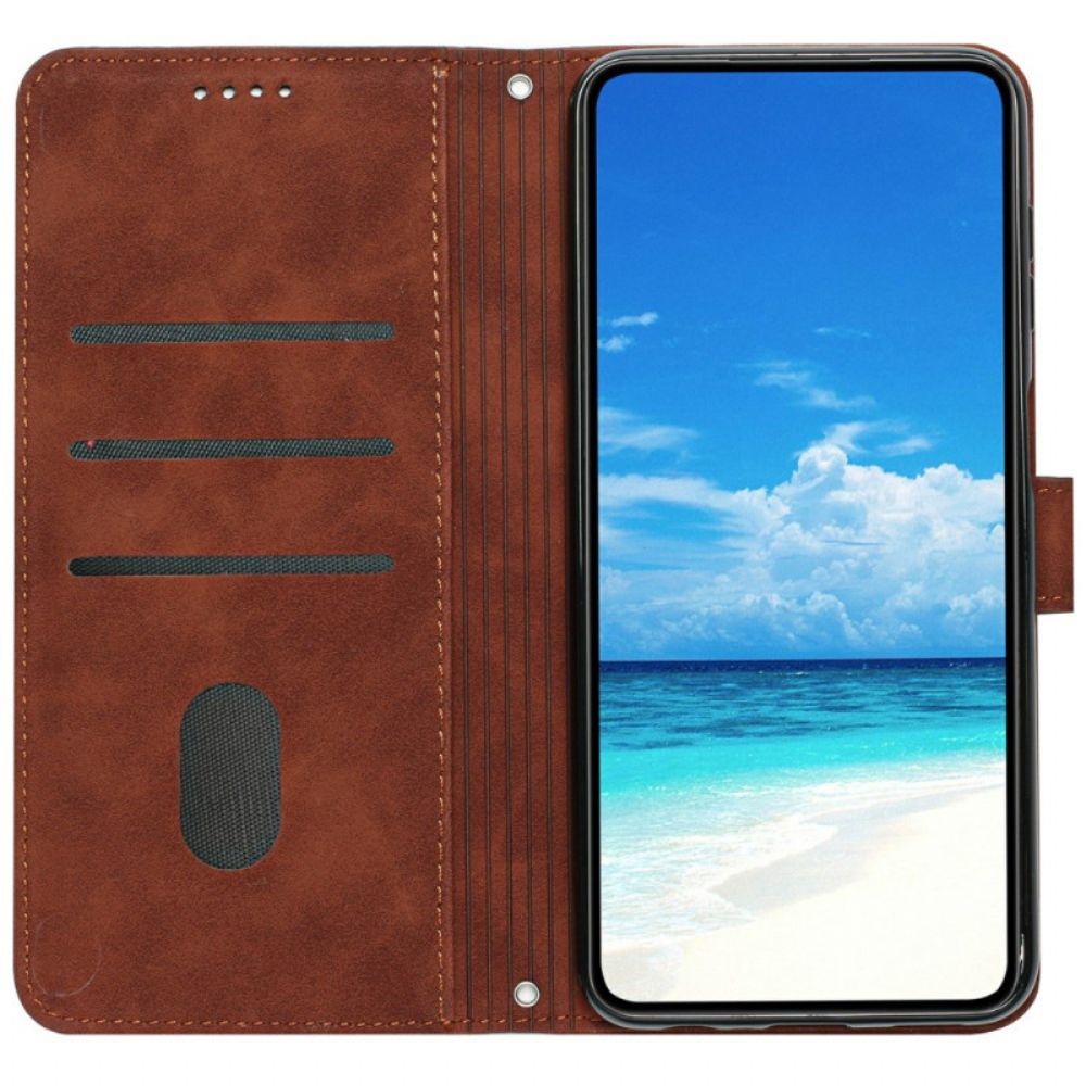 Leren Hoesje Xiaomi 15 Ultra Lachontwerp Bescherming Hoesje