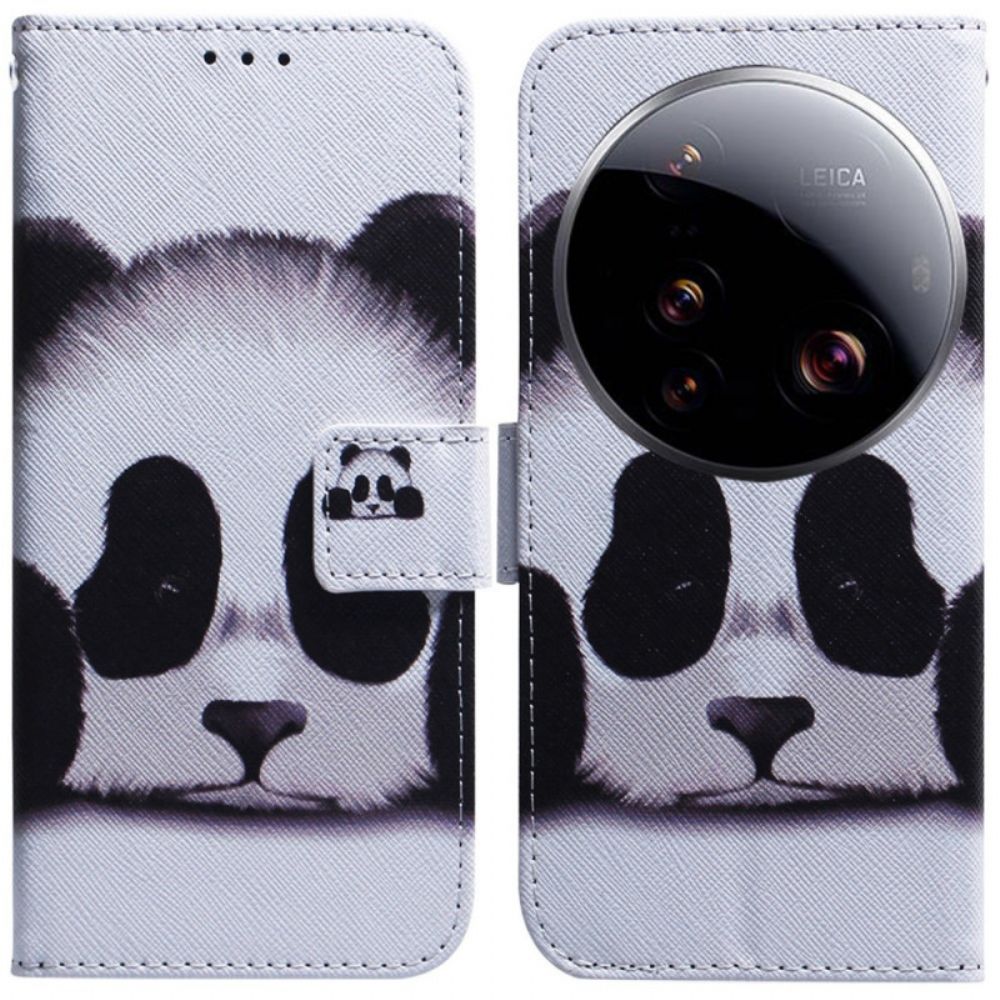 Leren Hoesje Xiaomi 15 Ultra Panda Bescherming Hoesje
