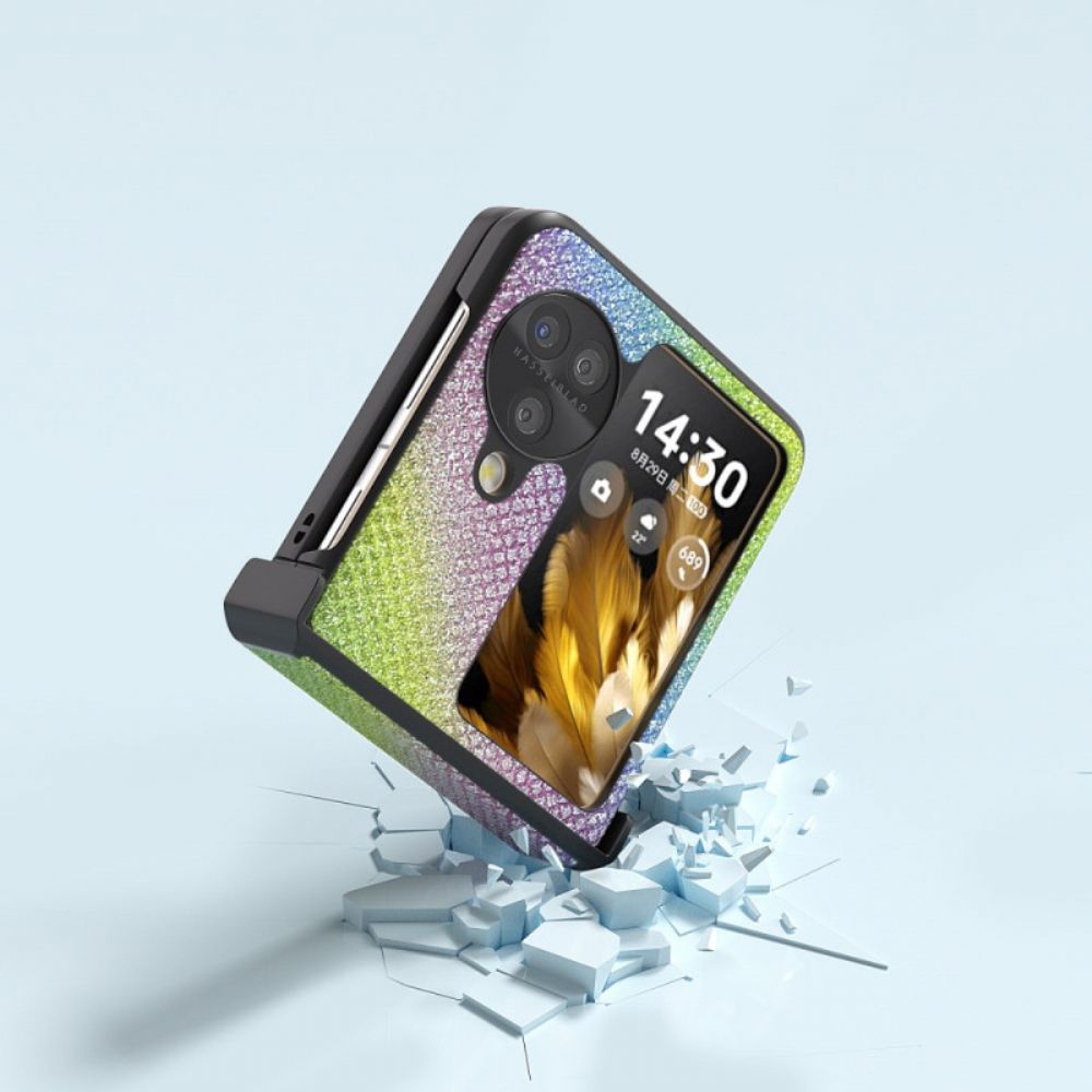 Cover Hoesje Oppo Find N3 Flip Telefoonhoesje Abeel Strasssteentjes