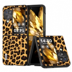 Hoesje Oppo Find N3 Flip Luipaardpatroon Abeel