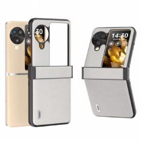 Hoesje Voor Oppo Find N3 Flip Getextureerd Leer Abeel