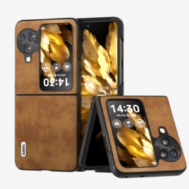 Hoesje Voor Oppo Find N3 Flip Litchi-textuur Abeel