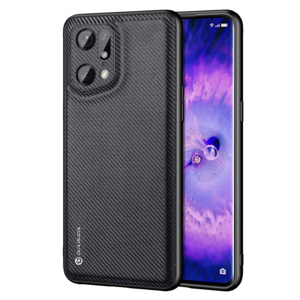 Hoesje voor Oppo Find X5 Pro Dux Ducis Fino-serie