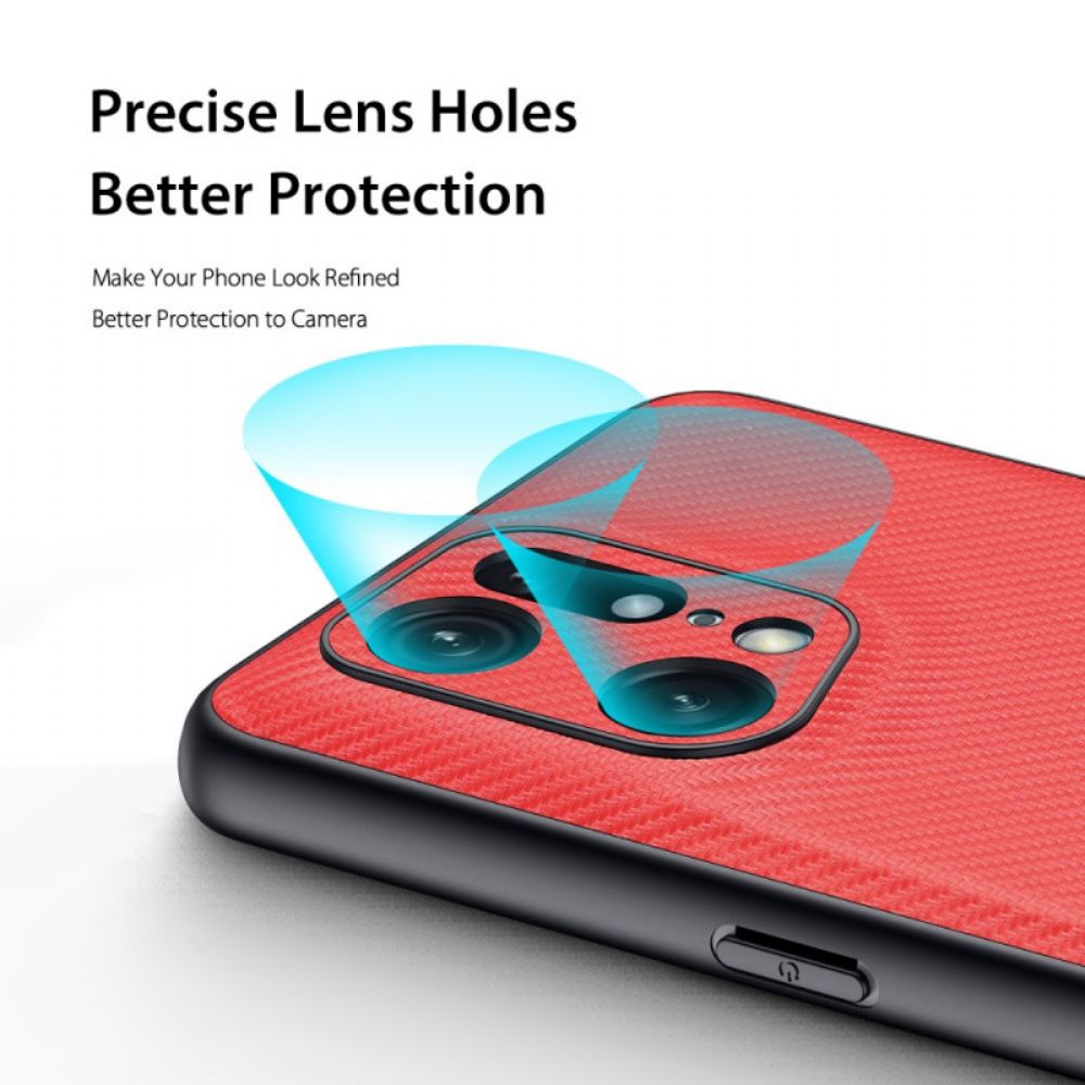 Hoesje voor Oppo Find X5 Pro Dux Ducis Fino-serie