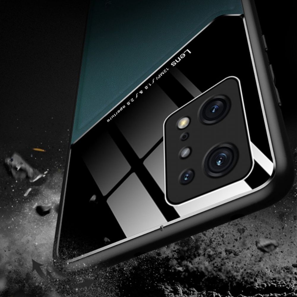 Hoesje voor Oppo Find X5 Pro Premium Kunstleer
