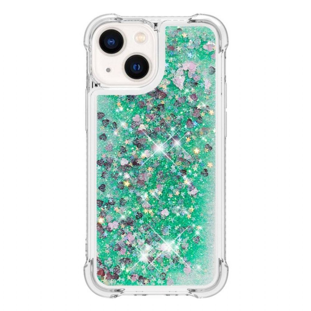 Hoesje voor iPhone 15 Glitters