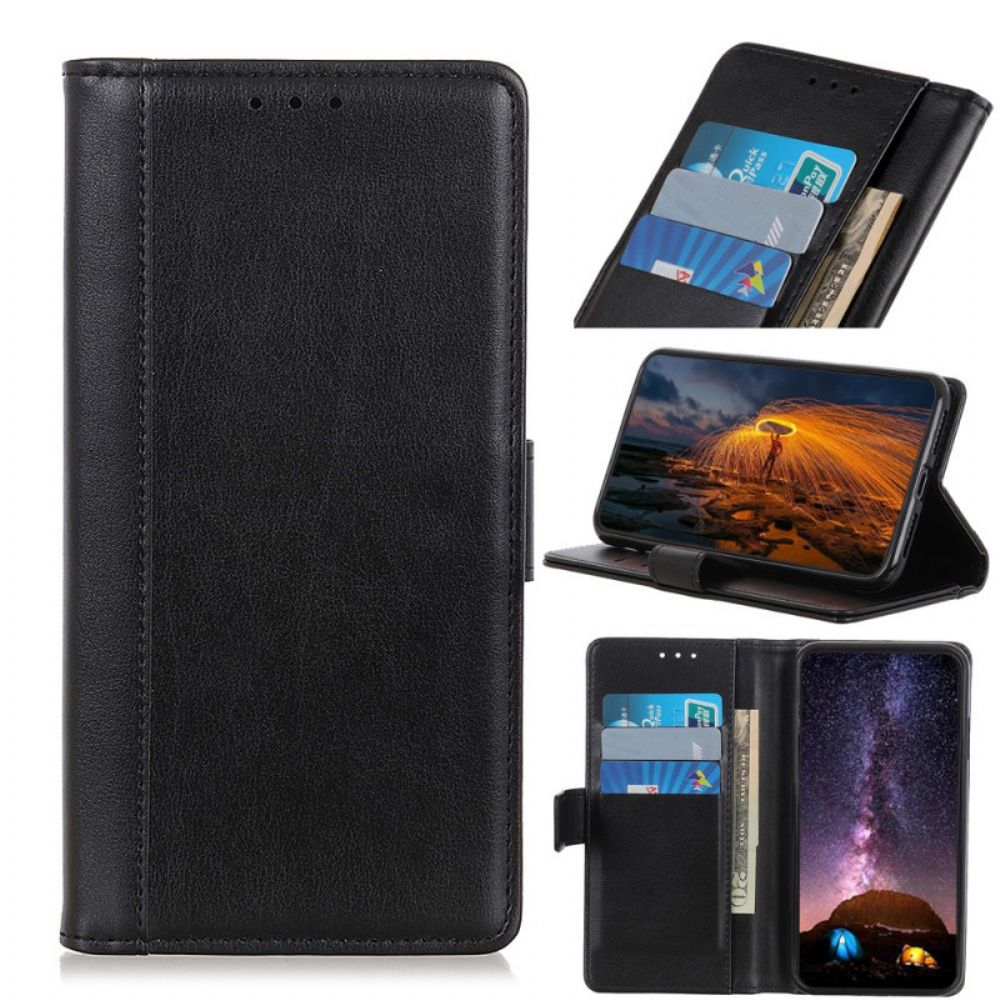 Folio-hoesje voor Samsung Galaxy A03 Stijl Leer Elegantie