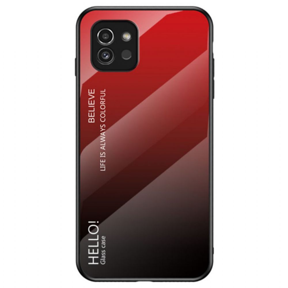 Hoesje voor Samsung Galaxy A03 Hallo Gehard Glas