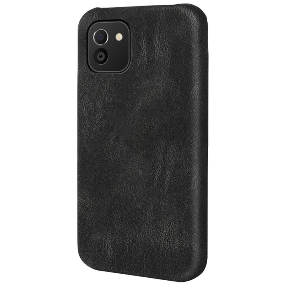 Hoesje voor Samsung Galaxy A03 Nieuwe Kleuren Elegance Leereffect