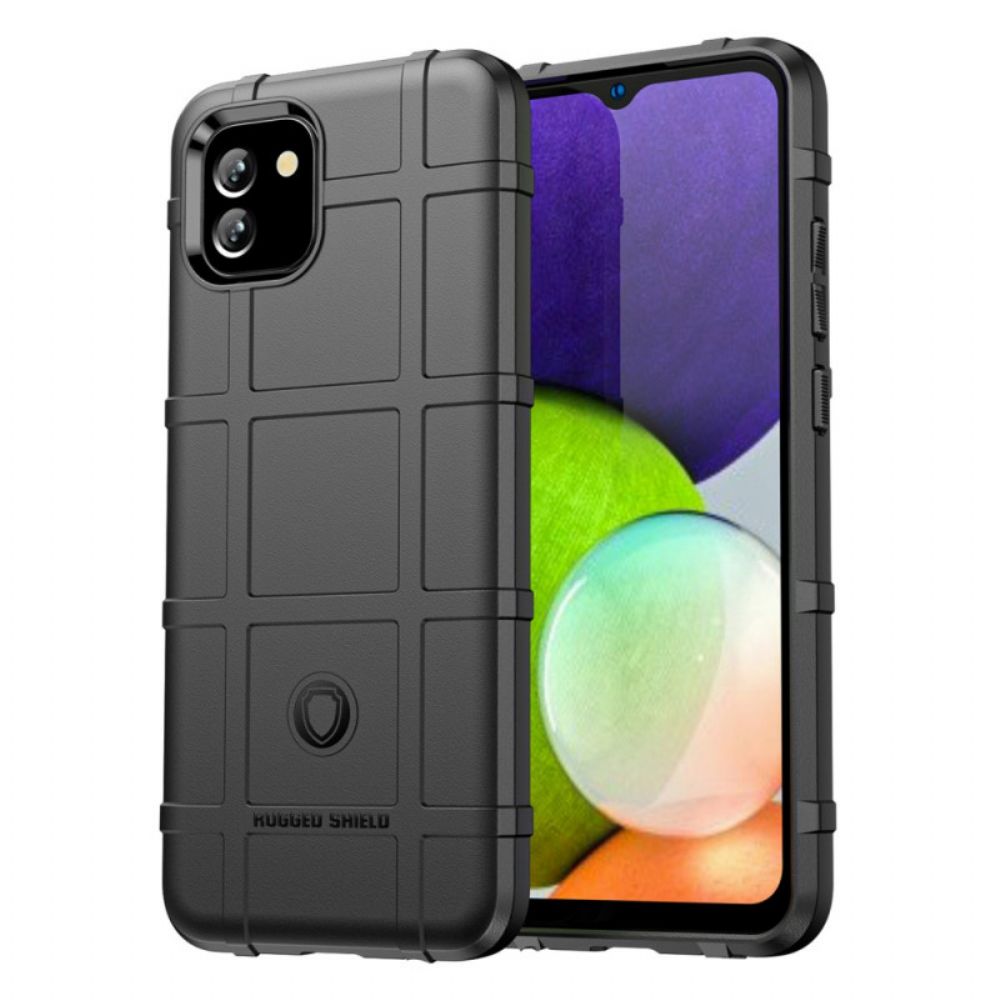Hoesje voor Samsung Galaxy A03 Robuust Schild