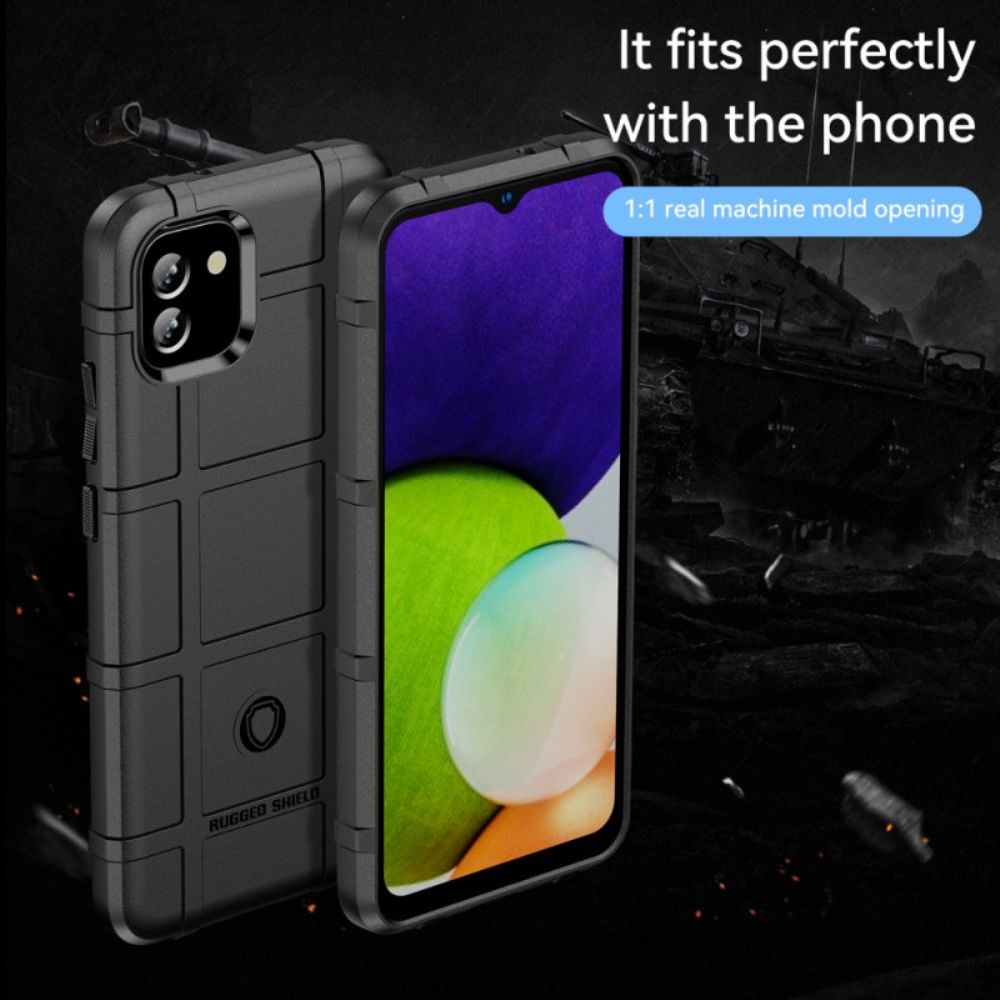 Hoesje voor Samsung Galaxy A03 Robuust Schild