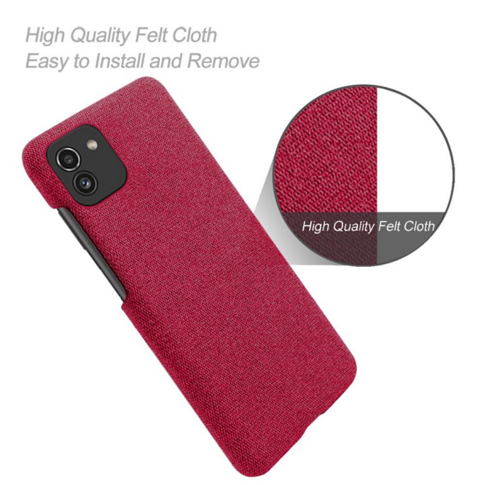 Telefoonhoesje voor Samsung Galaxy A03 Ksq-doek