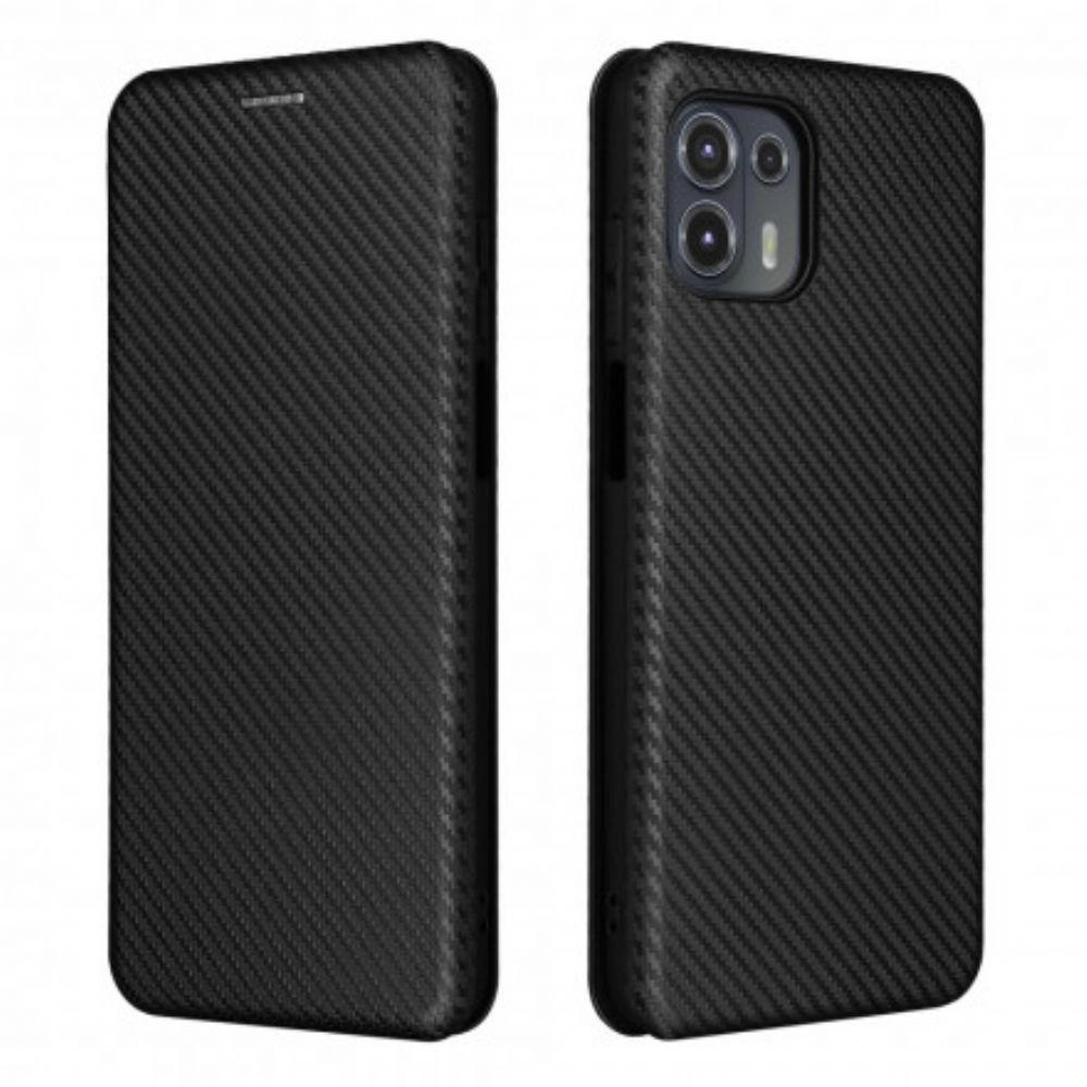 Bescherming Hoesje voor Motorola Edge 20 Lite Folio-hoesje Gekleurde Koolstofsilicone