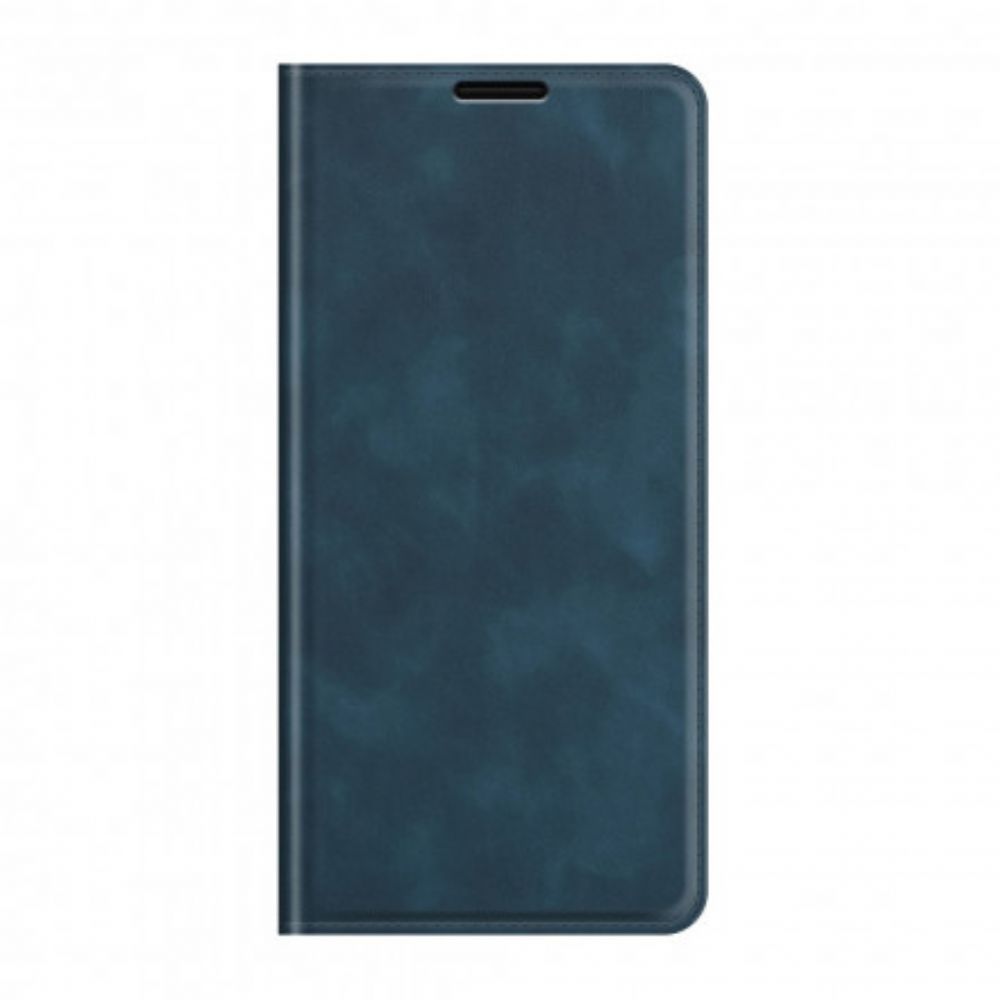Bescherming Hoesje voor Motorola Edge 20 Lite Folio-hoesje Skin-touch