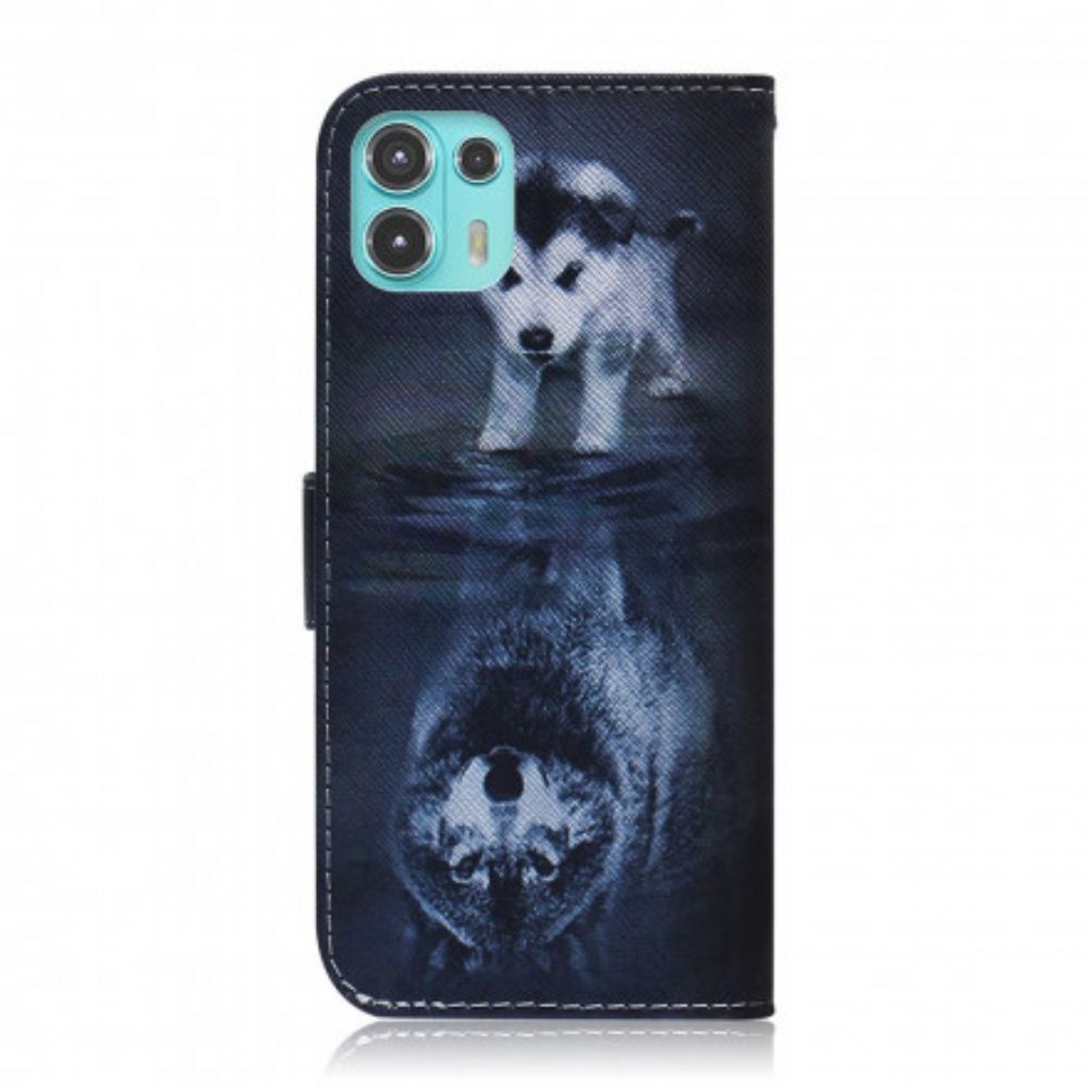 Folio-hoesje voor Motorola Edge 20 Lite Ernesto De Wolf
