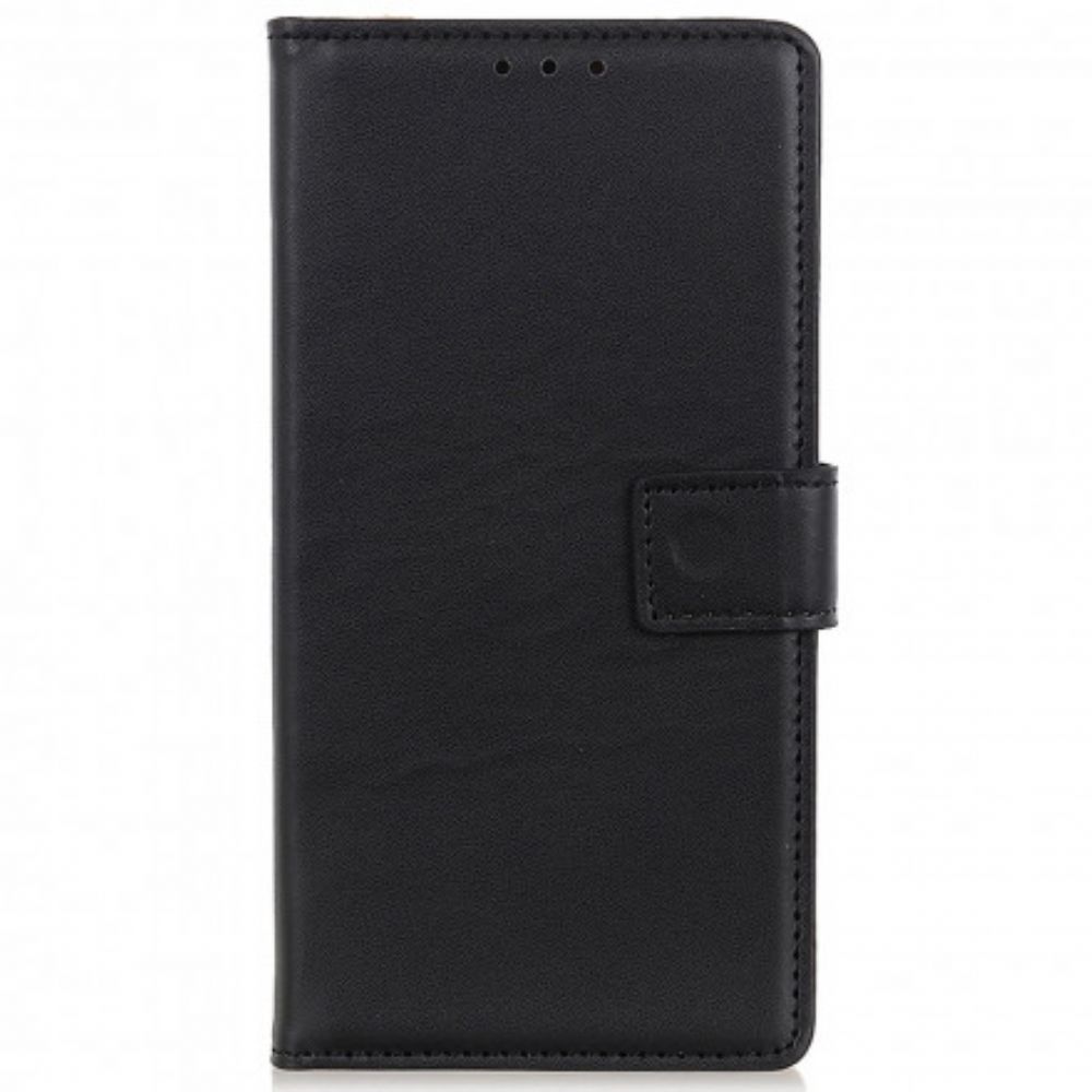 Leren Hoesje voor Motorola Edge 20 Lite Eenvoudig Kunstleer