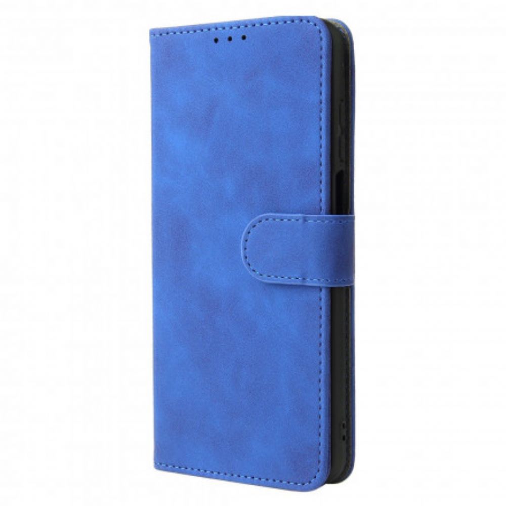 Leren Hoesje voor Motorola Edge 20 Lite Skin-touch