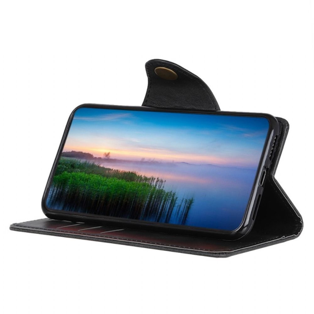 Folio-hoesje voor Oppo Reno 8 Magnetische Knop