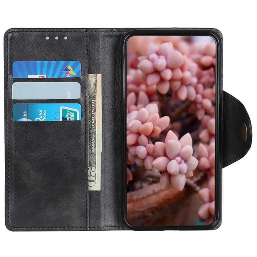 Folio-hoesje voor Oppo Reno 8 Magnetische Knop