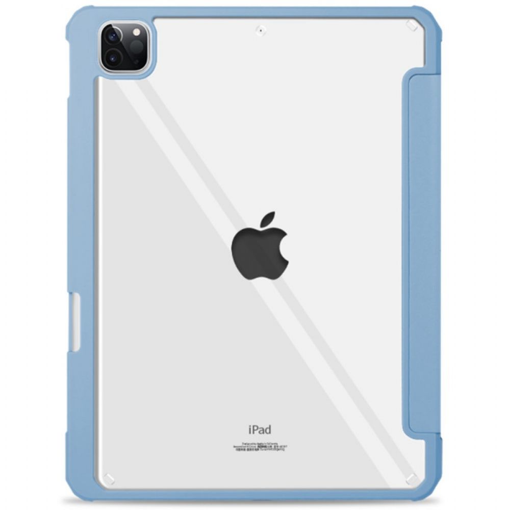 Bescherming Hoesje voor iPad Air (2022) (2020) / Pro 11" Hybride Clear Back Pen Houder