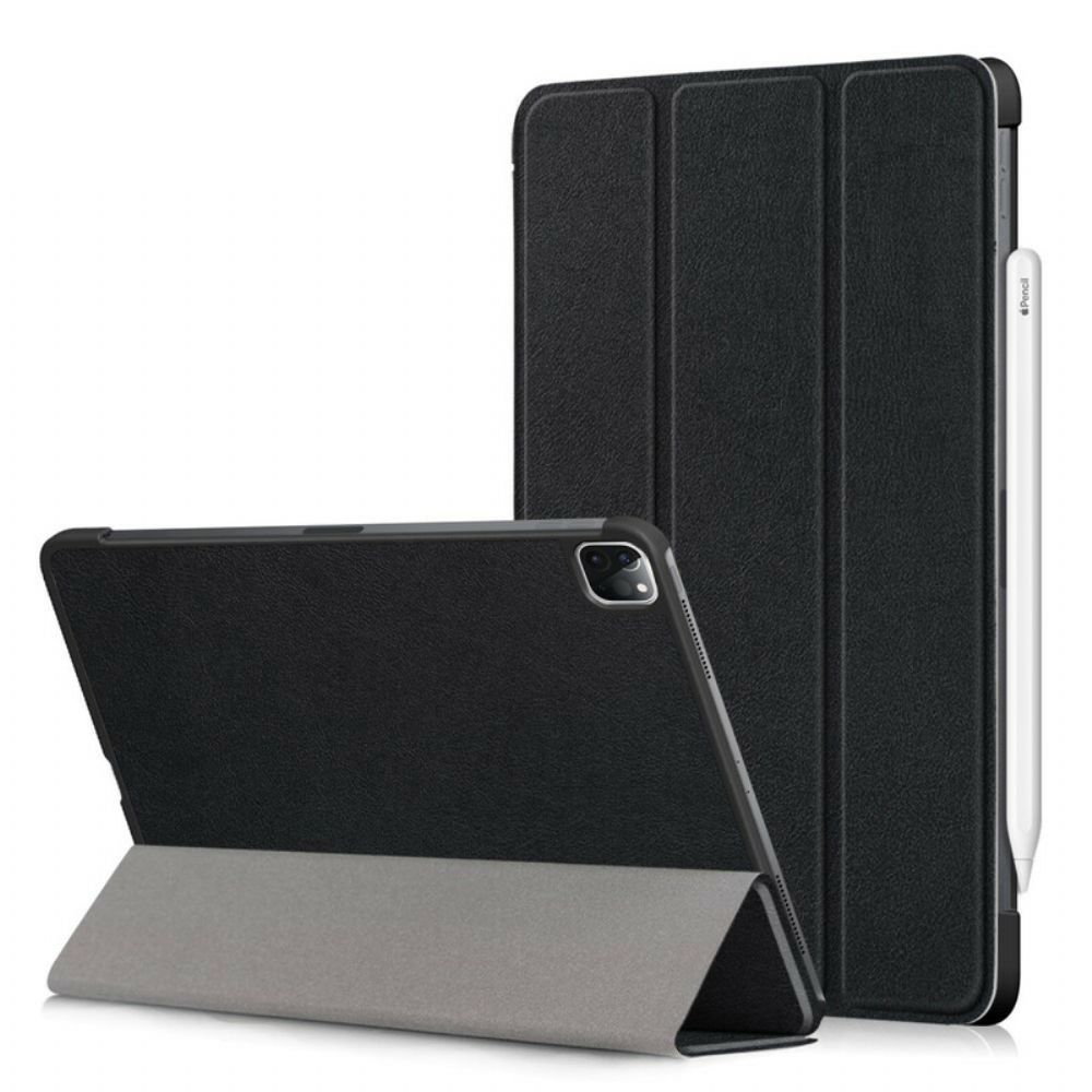 Bescherming Hoesje voor iPad Air (2022) (2020) / Pro 11" Klassiek Litchi Kunstleer