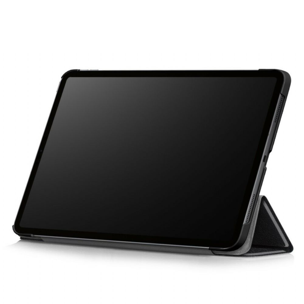 Bescherming Hoesje voor iPad Air (2022) (2020) / Pro 11" Klassiek Litchi Kunstleer
