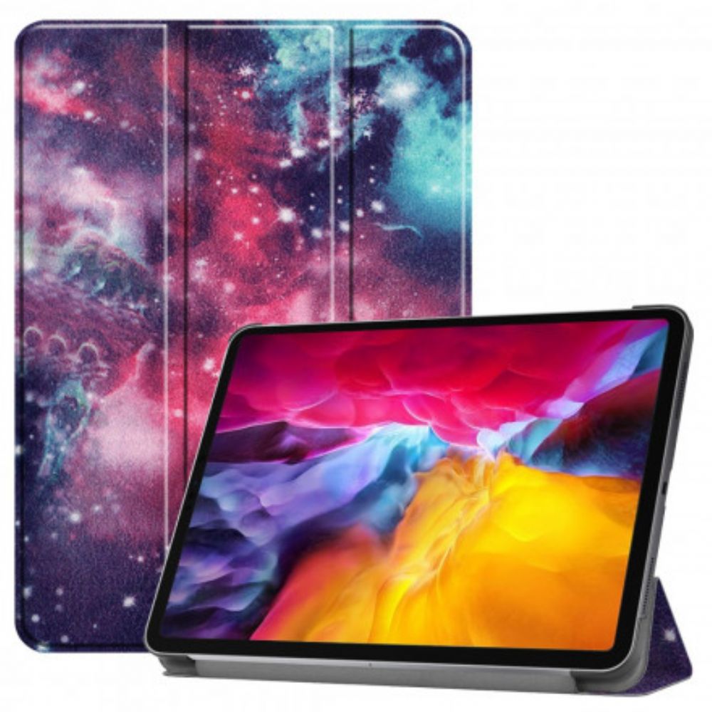 Bescherming Hoesje voor iPad Air (2022) (2020) / Pro 11" Space Penhouder