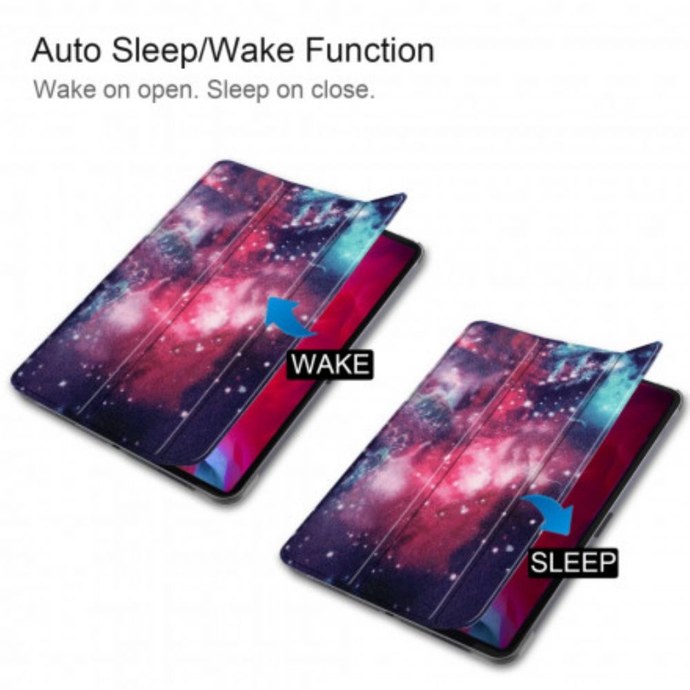 Bescherming Hoesje voor iPad Air (2022) (2020) / Pro 11" Space Penhouder