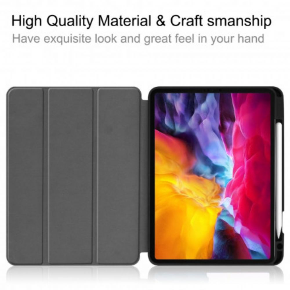 Bescherming Hoesje voor iPad Air (2022) (2020) / Pro 11" Space Penhouder