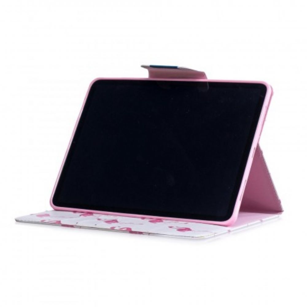 Flip Case voor iPad Air (2022) (2020) / Pro 11" Flamingo's