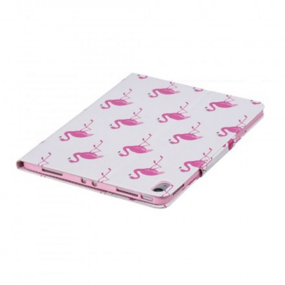 Flip Case voor iPad Air (2022) (2020) / Pro 11" Flamingo's